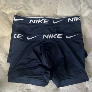 2 Navy Nike boxerbrief trunks size large